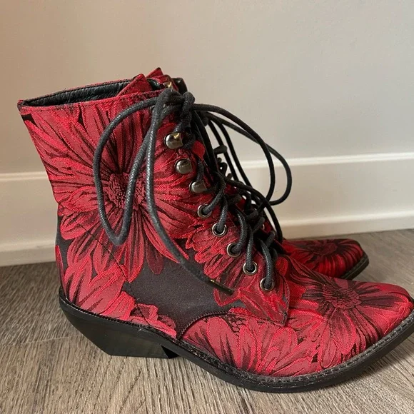 Jeffrey Campbell Floral Booties - Picture 2 of 4